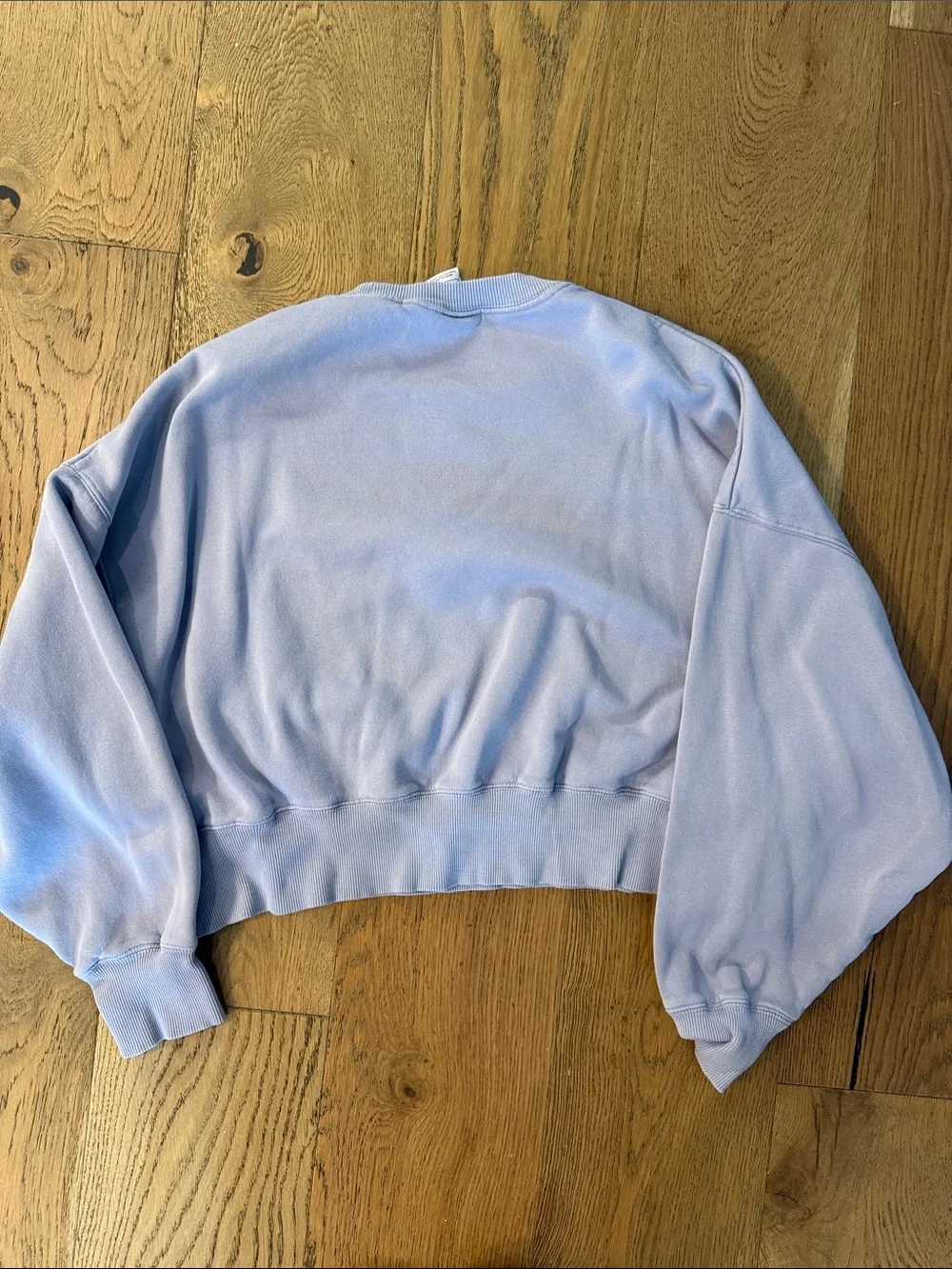 Nike Pastel Lavender Crewneck Sweatshirt with White Swoosh
